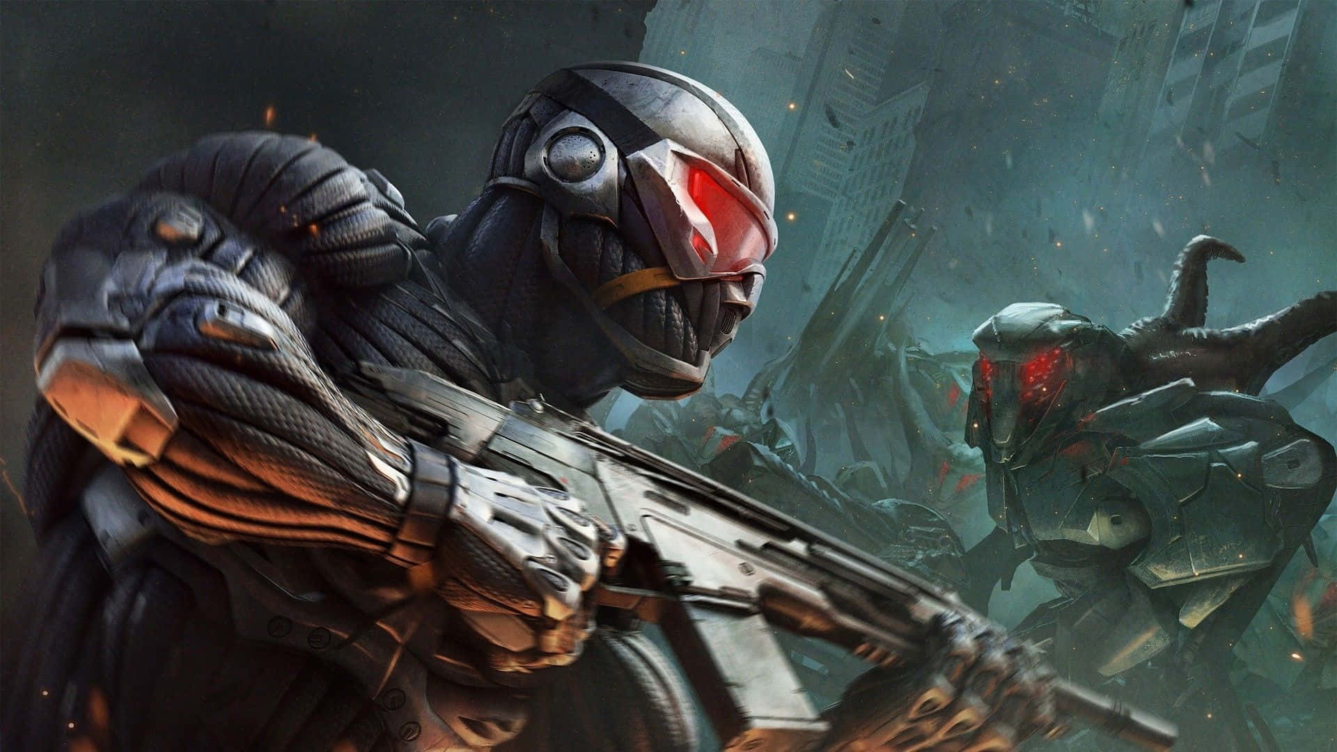 Explore the City's Alleys in Crysis 3 Wallpaper