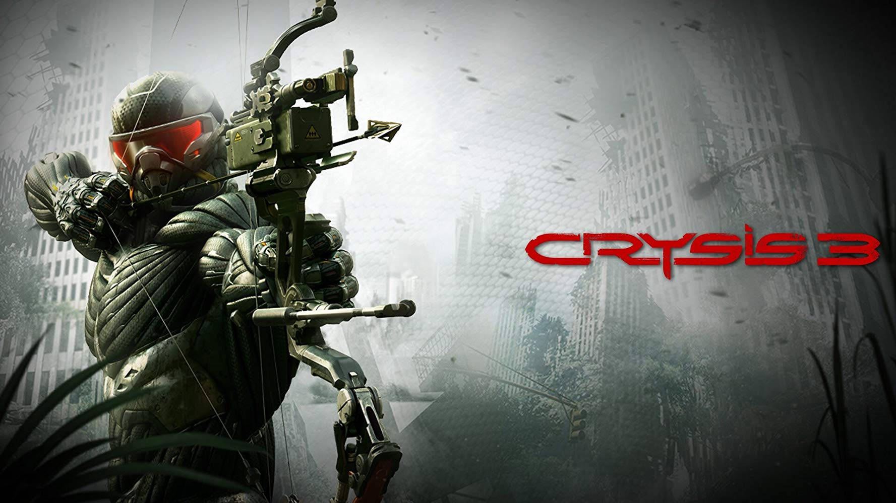 Crysis 3 Logo In Red Wallpaper
