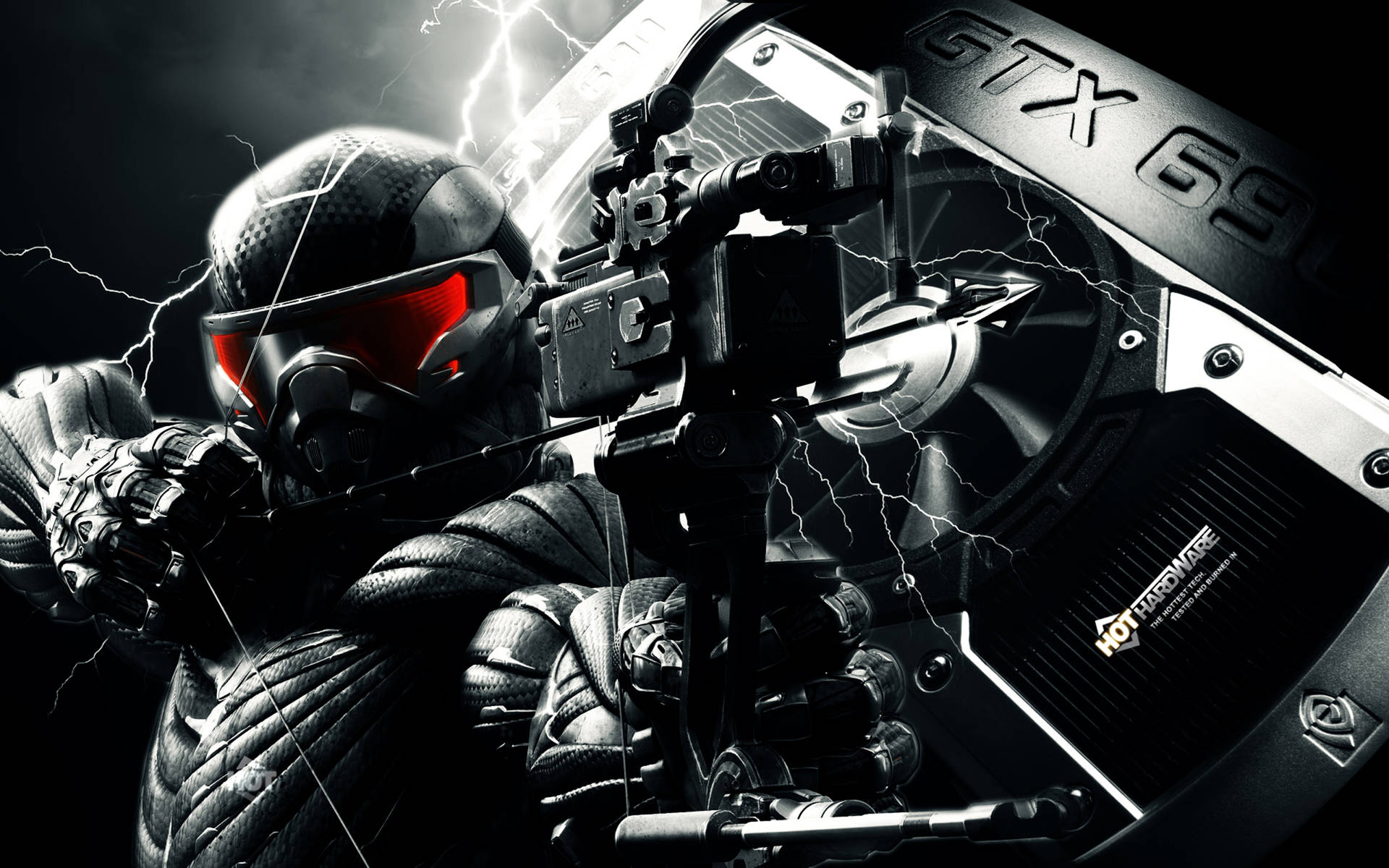 Crysis 3 Prophet Gtx Logo Wallpaper