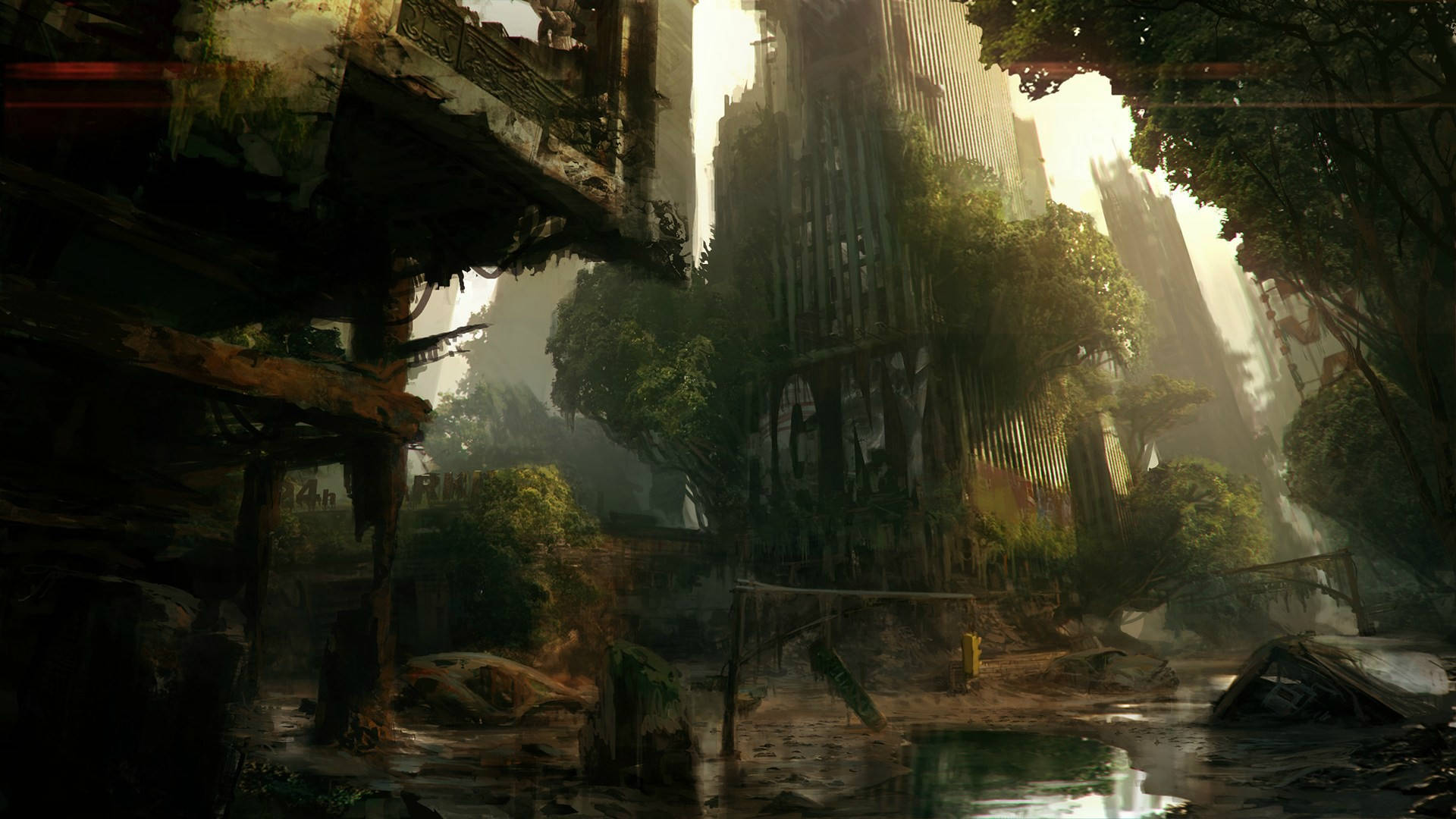 Crysis 3 Ruined City Wallpaper