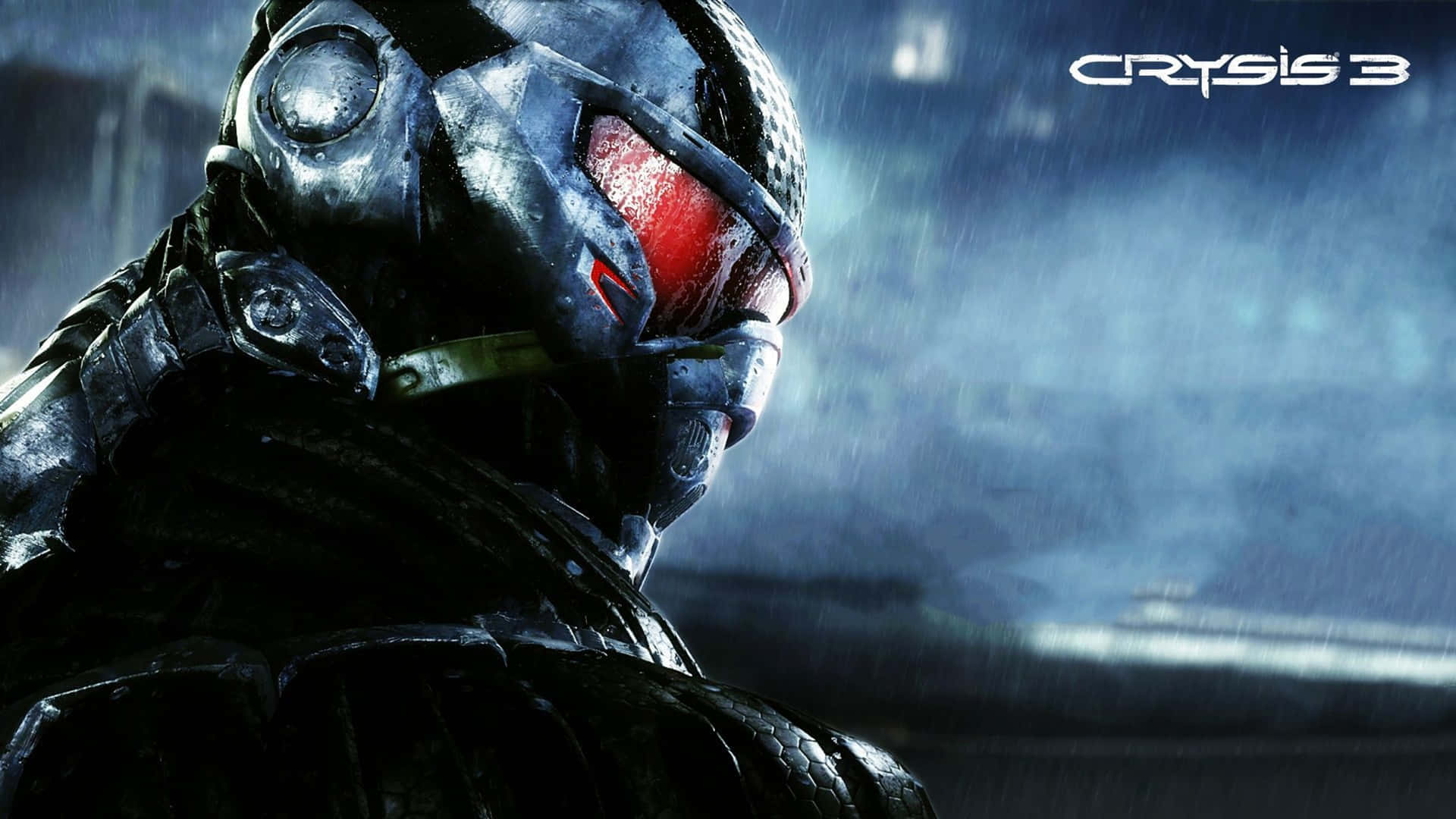 Crysis 4K Soldier Raining Wallpaper