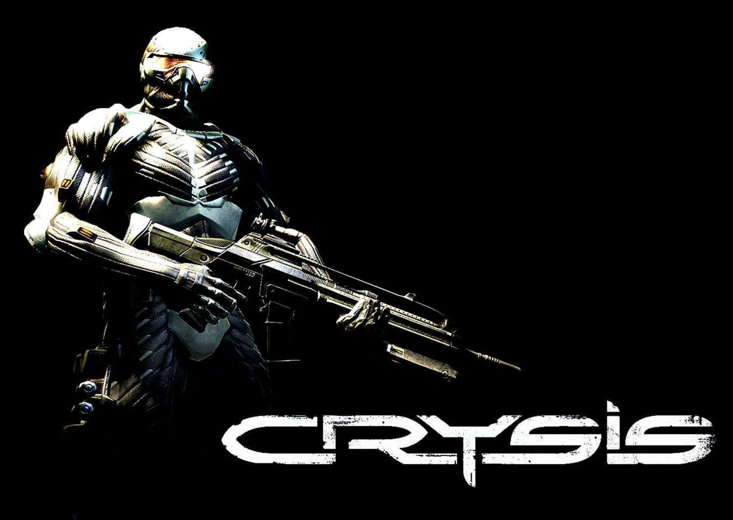 CryNet Dragt Gun Crysis HD Tapet. Wallpaper
