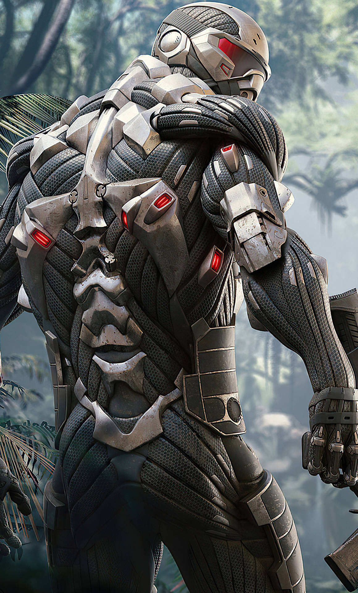 Dive into a classic sci-fi shooter with Crysis Remastered Wallpaper