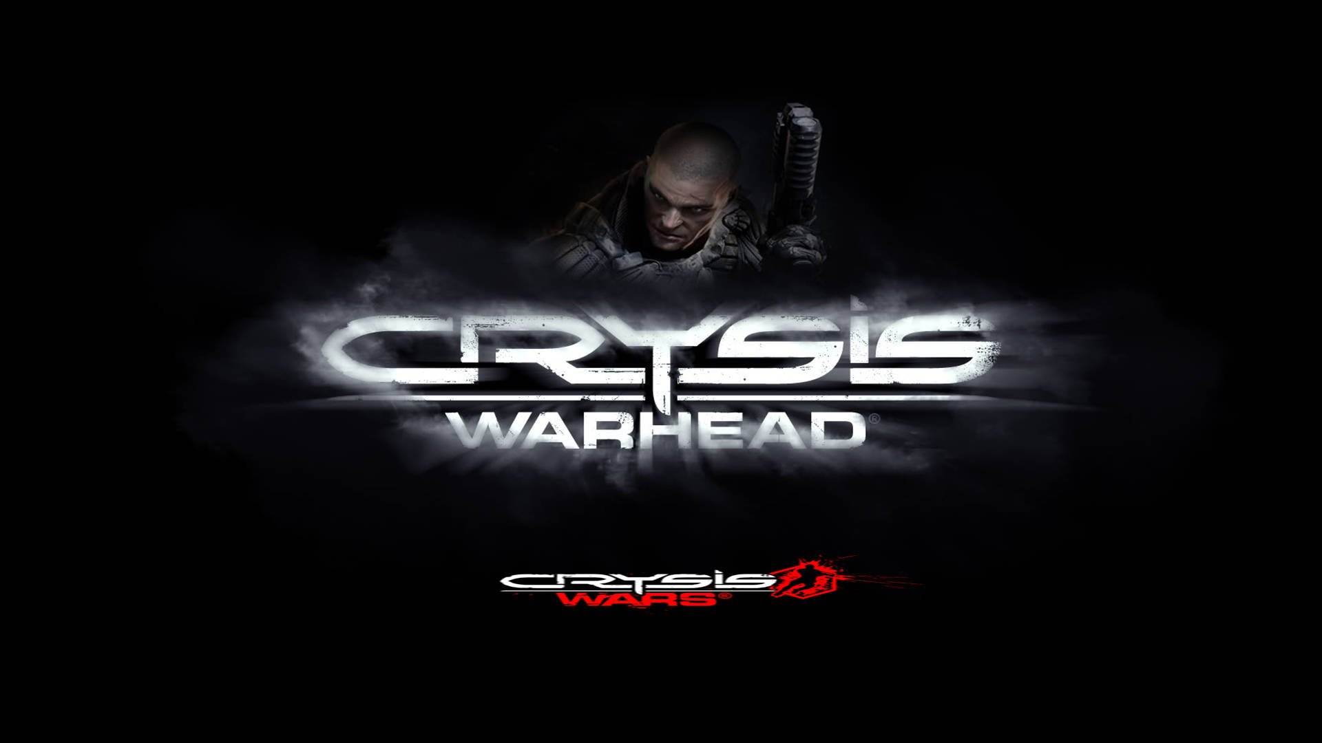 Crysis Warhead Game Title Poster Wallpaper