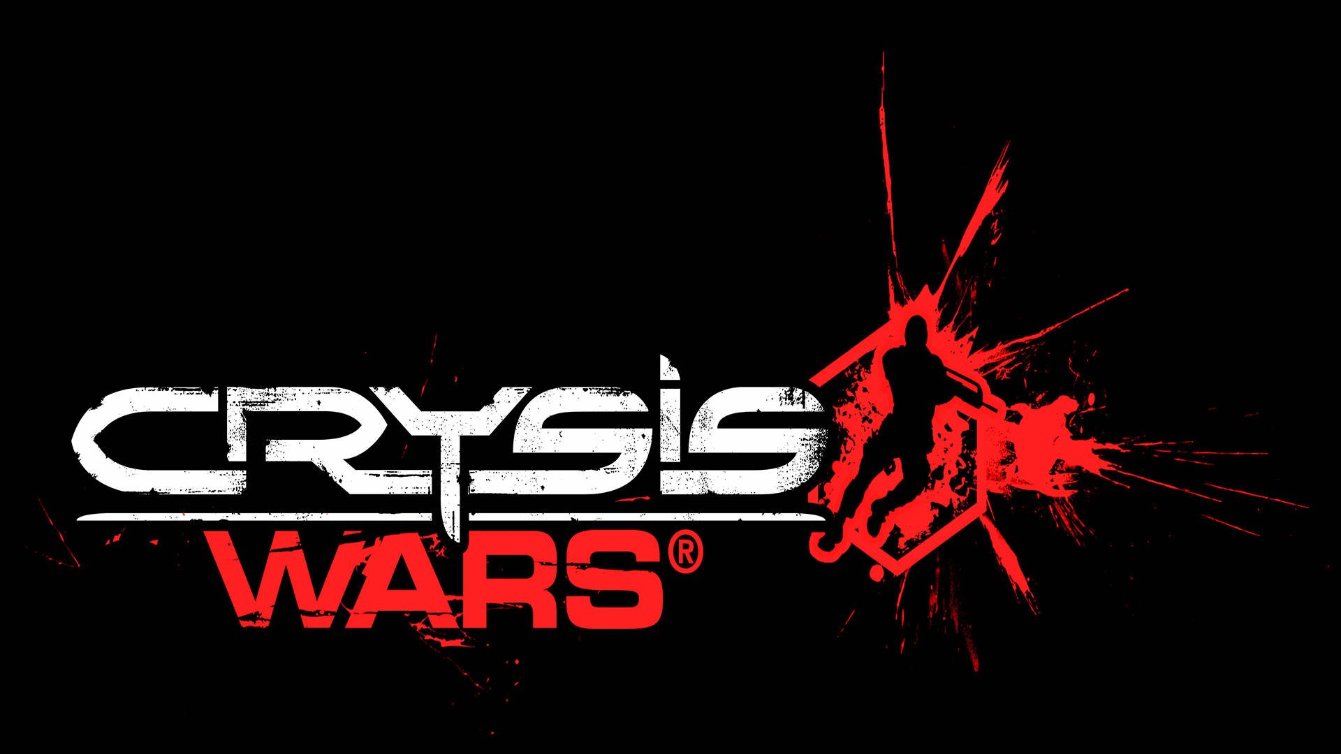 Crysis Warhead Red And Black Wallpaper