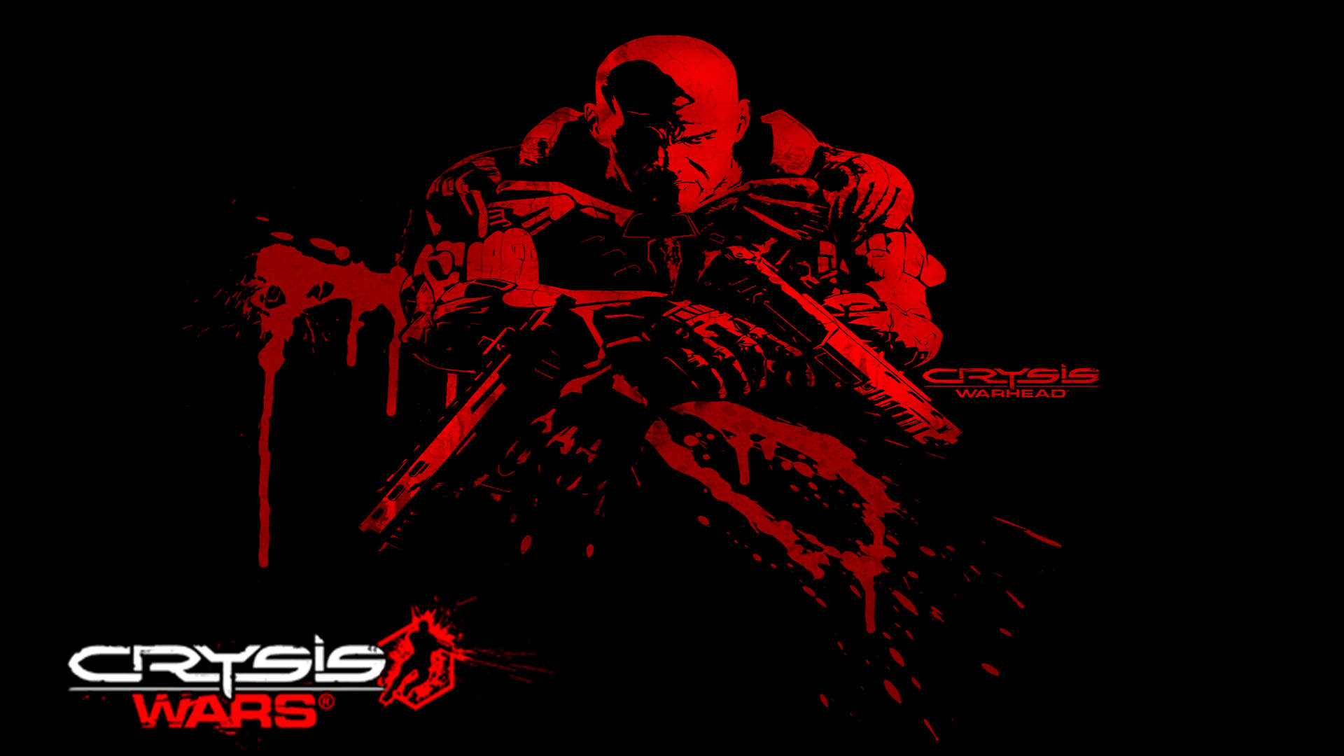 Crysis Warhead Red Poster Wallpaper