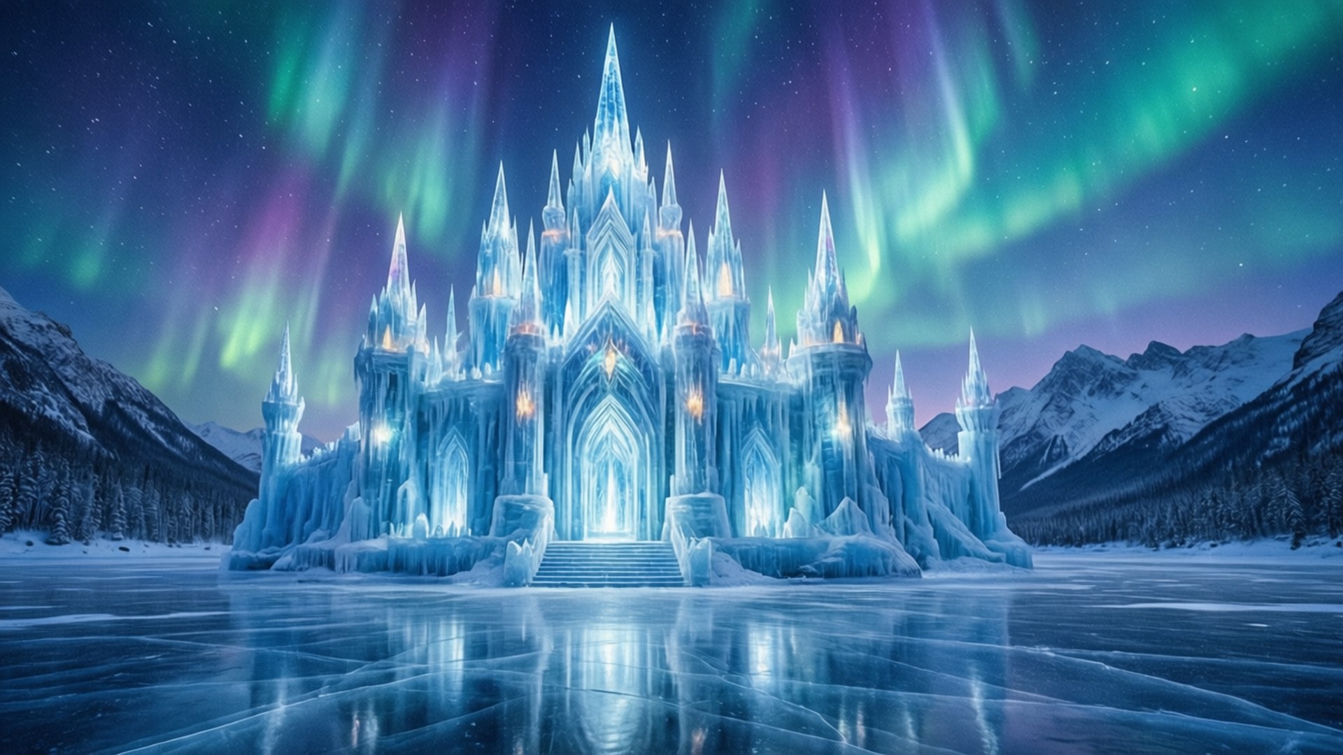 Aurora Kristal Wallpaper