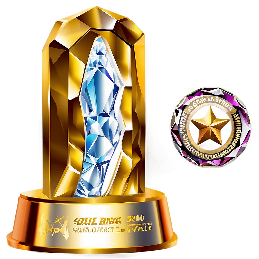 Download Crystal Award Trophy Png 46 | Wallpapers.com