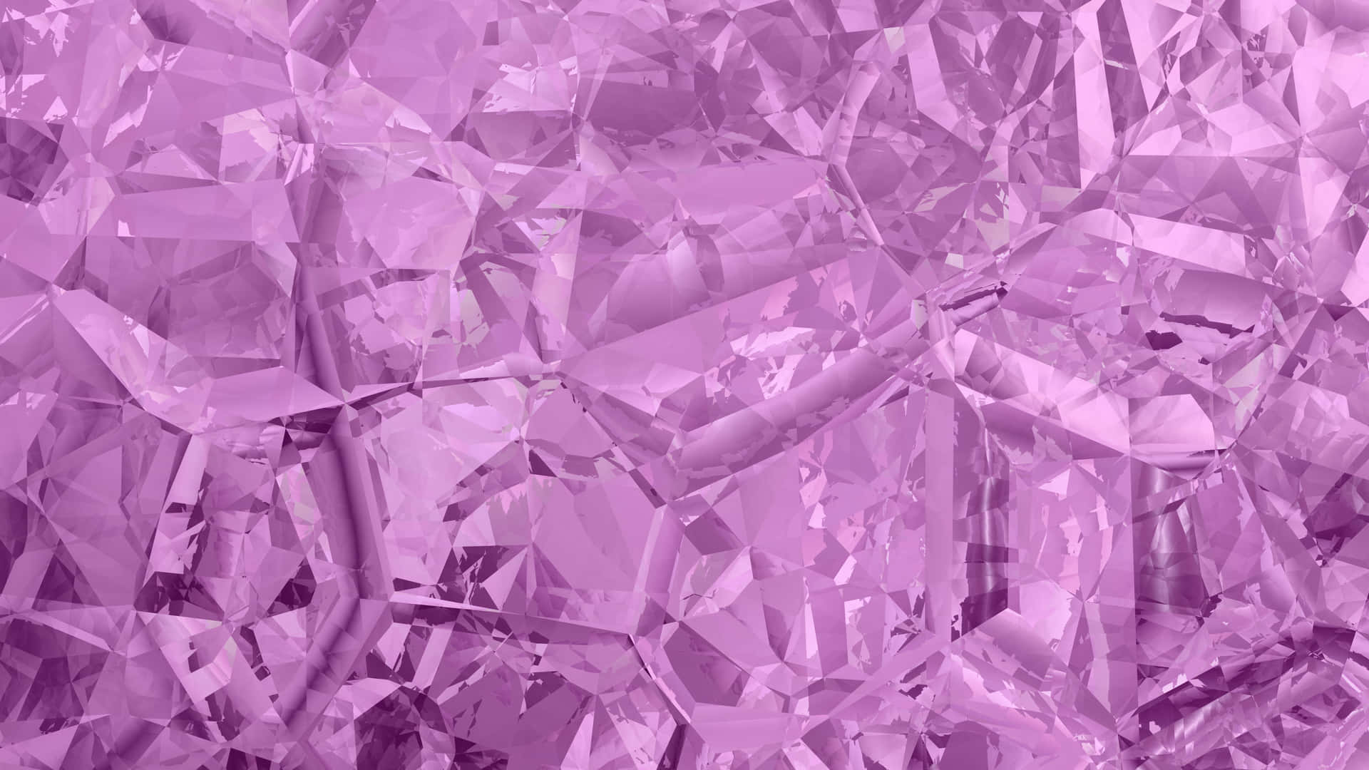 Purple Crystals On A Background