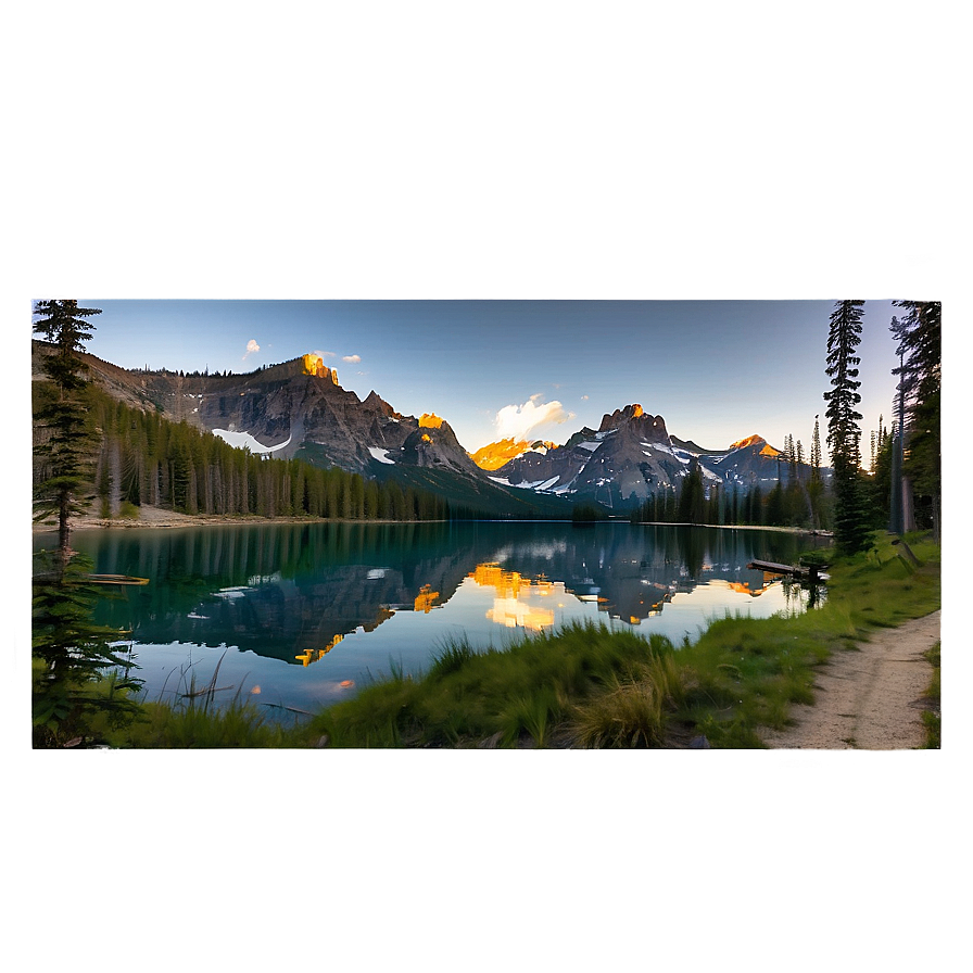 Crystal Clear Lake Trail Png Ctx2 PNG