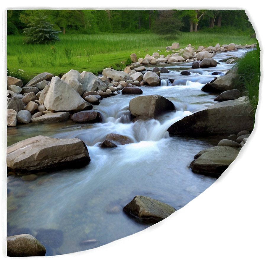 Crystal Clear Stream Png Nmr90 PNG