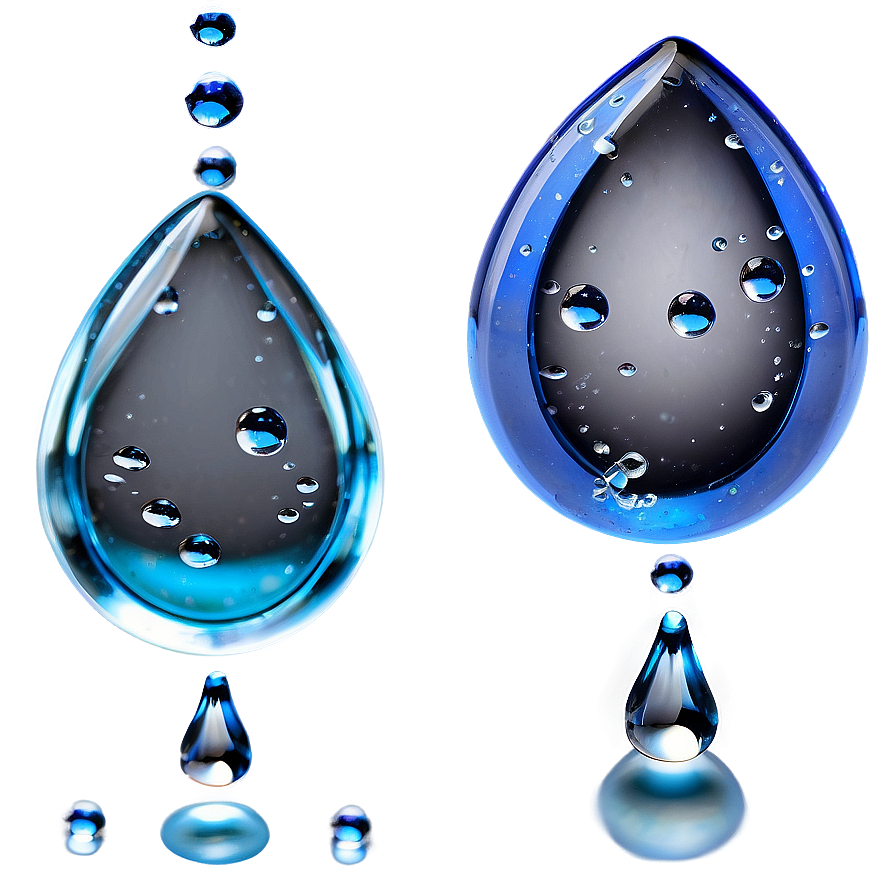 Crystal Clear Water Drops Png 06122024 PNG