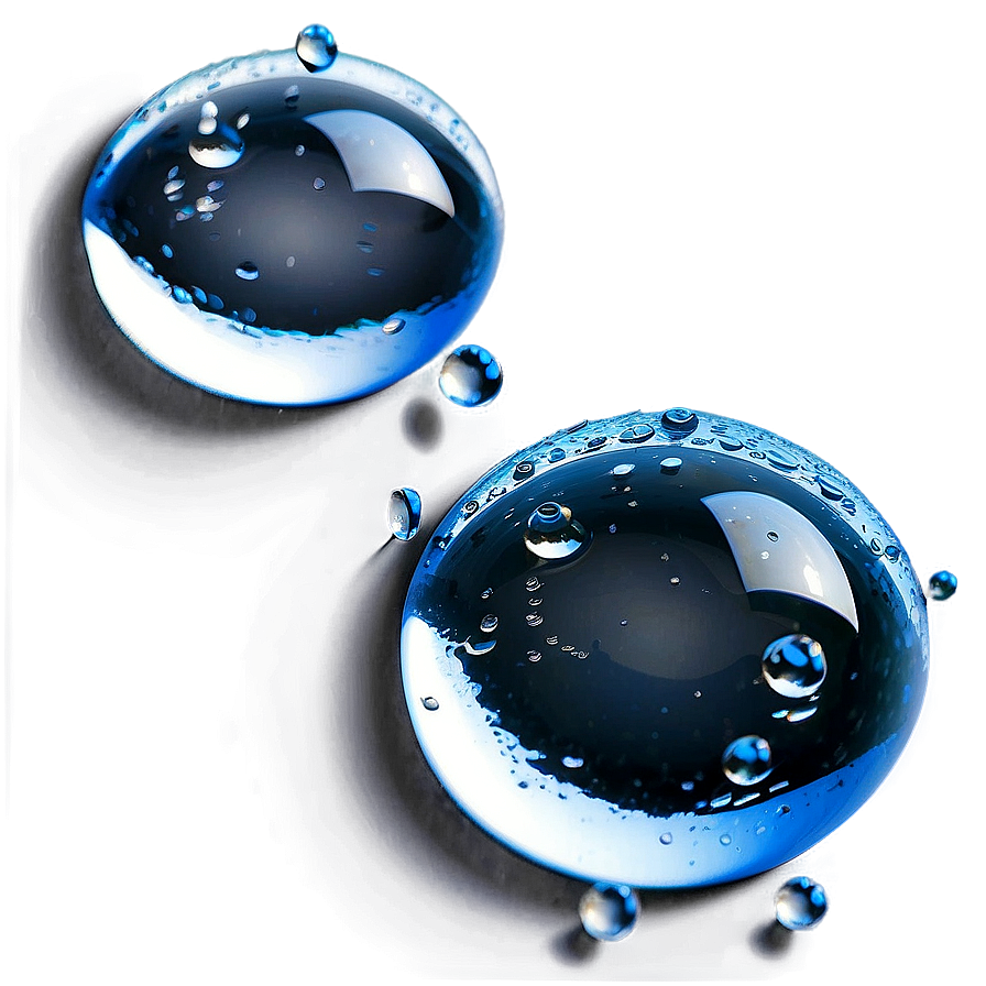 Crystal Clear Water Drops Png Sxl50 PNG