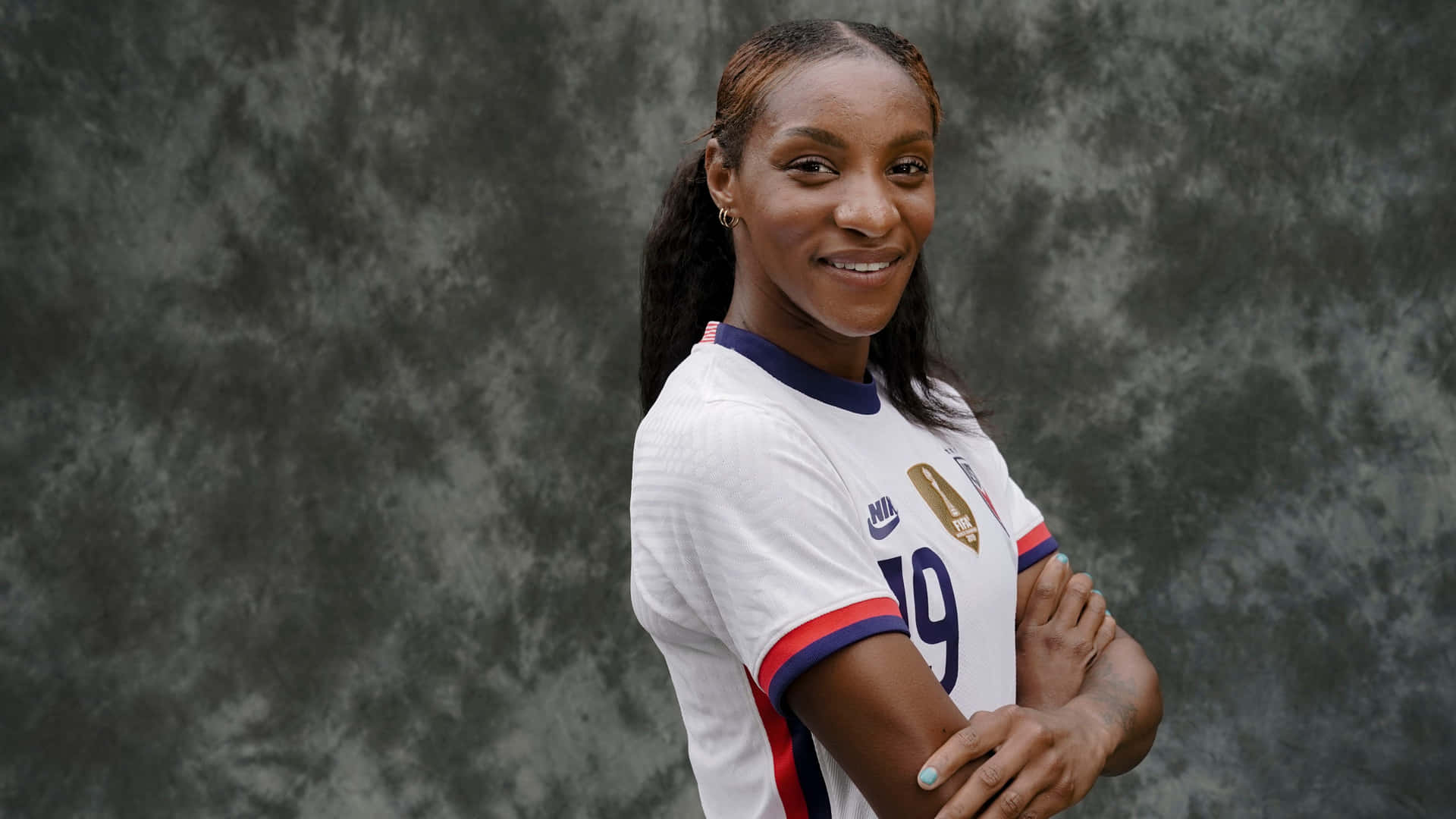 Crystal Dunn - Meesterschap Op Het Veld Achtergrond