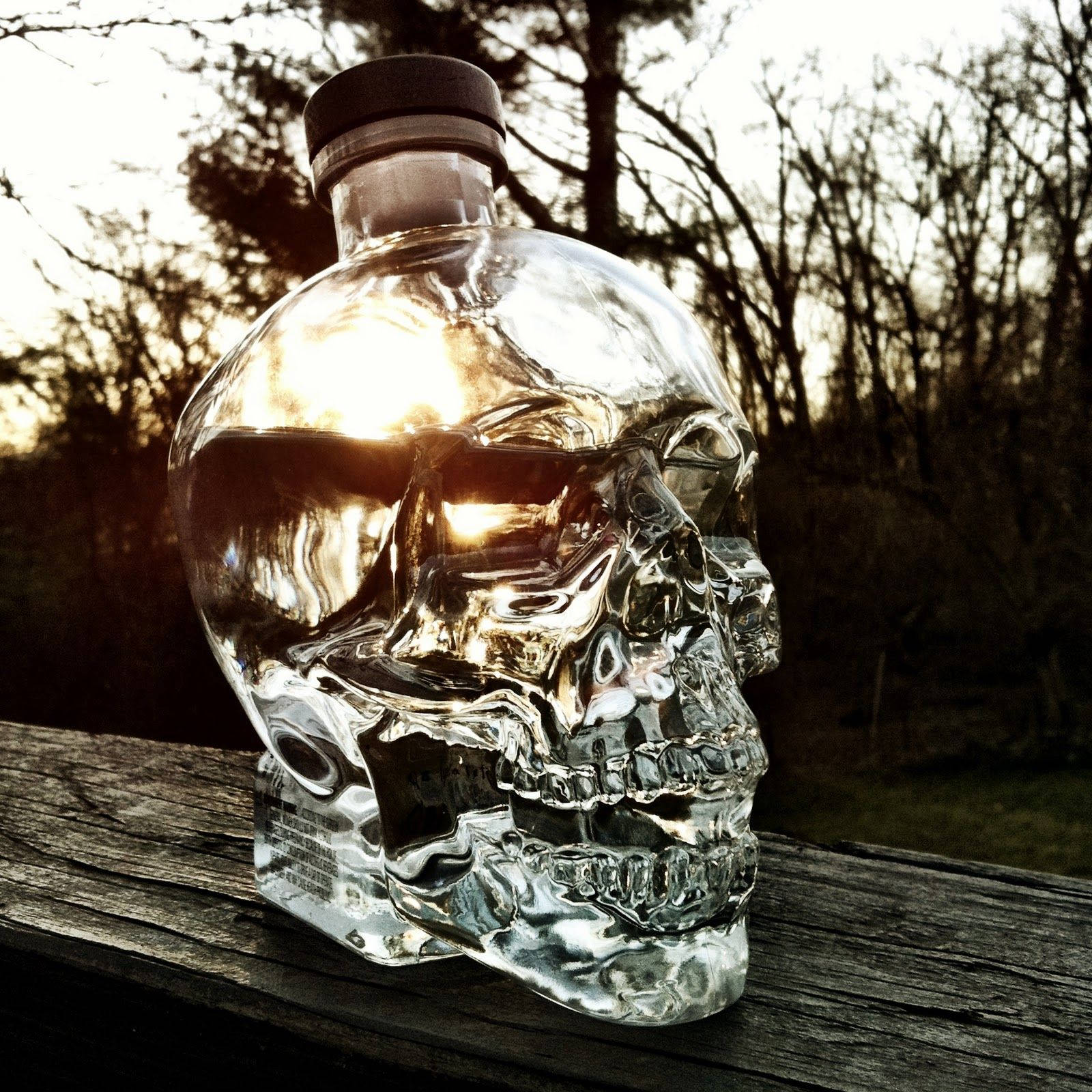 Crystal Head Vodka At Sunset Picture