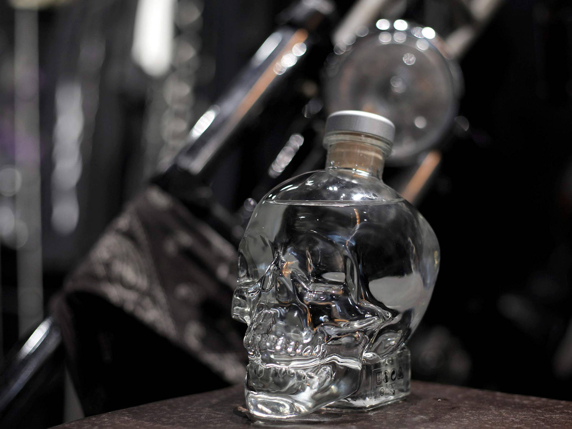 Crystal Head Vodka In An Industrial Setting Picture