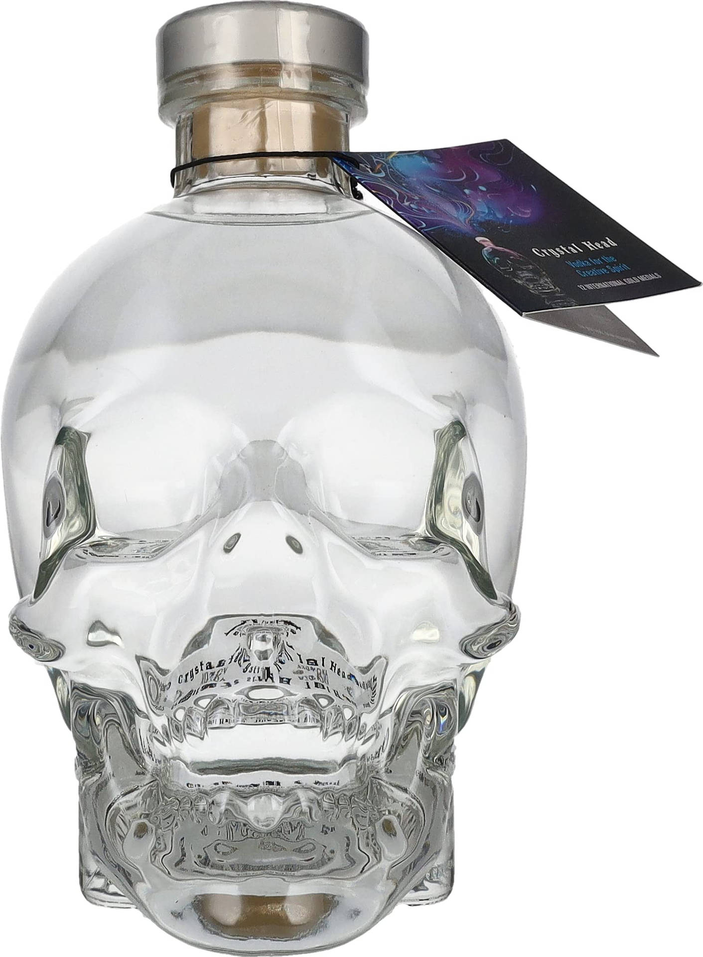 Crystal Head Vodka With A Tag Picture
