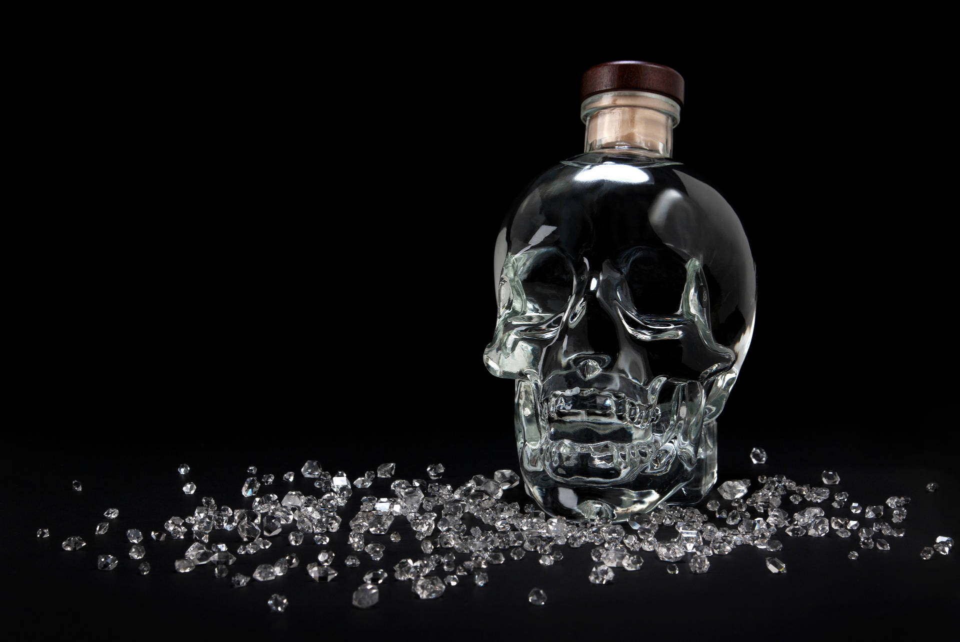 Crystal Head Vodka With Shattered Crystals Picture