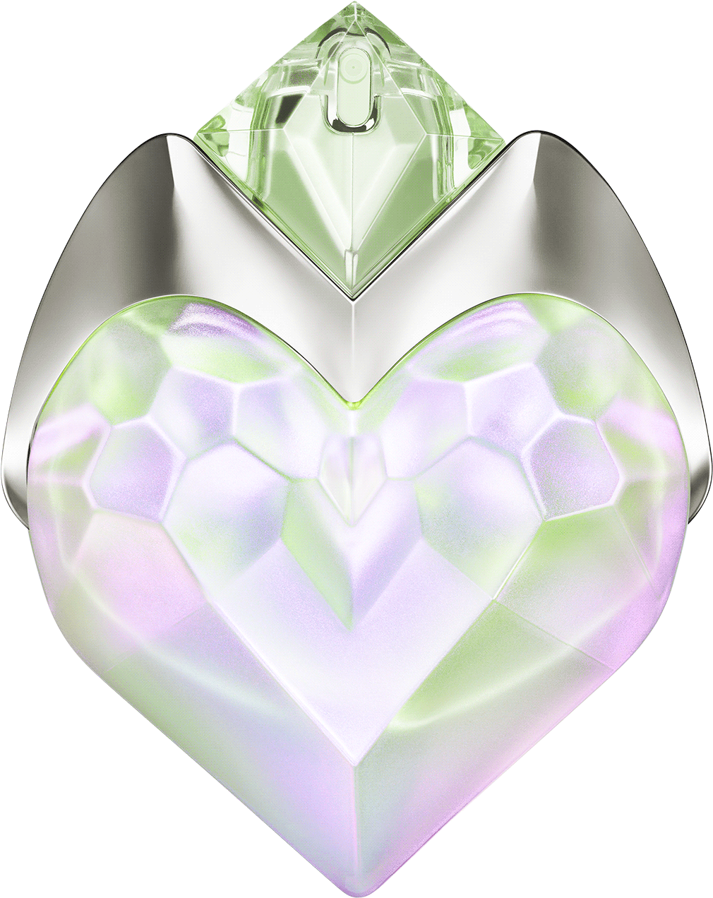 Crystal Heart Perfume Bottle PNG