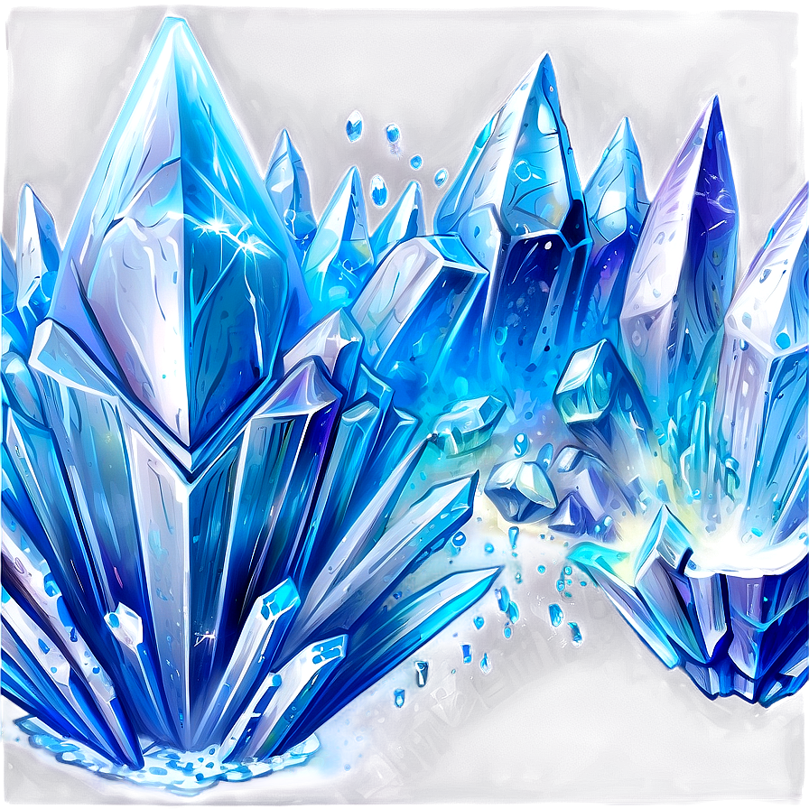 Crystal Ice Blast Png Xdb PNG