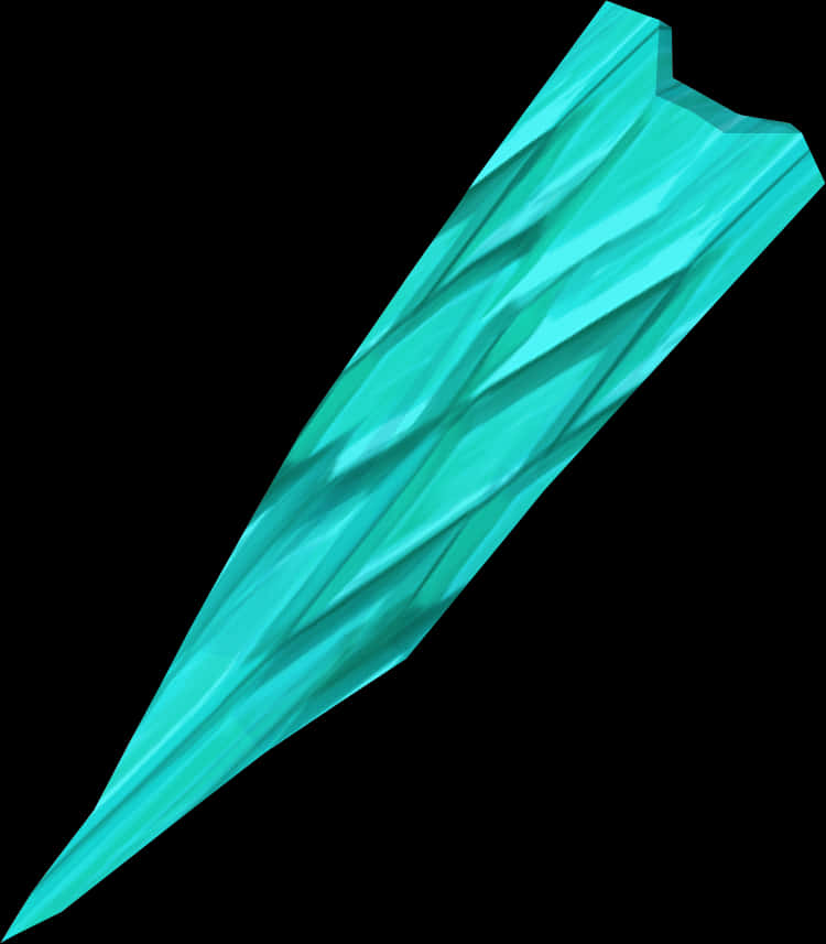 Crystal Ice Shard Illustration PNG