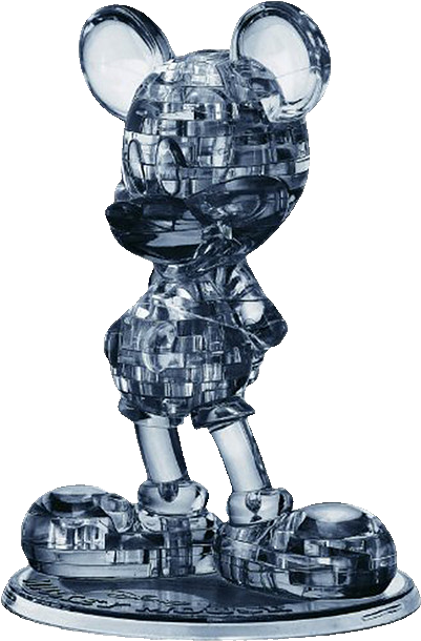 Crystal Mouse Figurine PNG