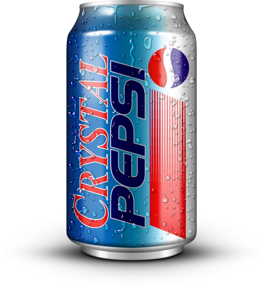 Crystal Pepsi Can Dewy Look PNG
