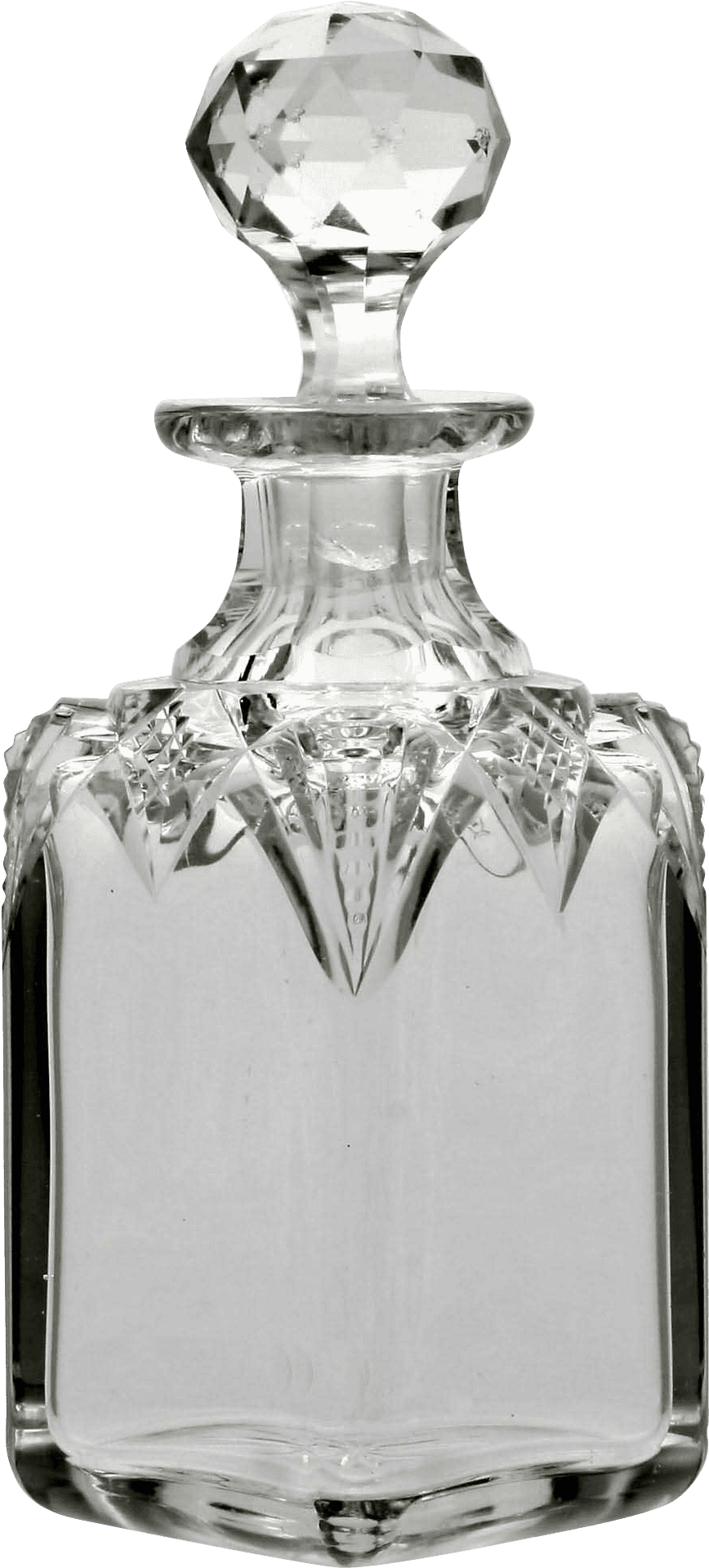 Crystal Perfume Bottle Elegance PNG