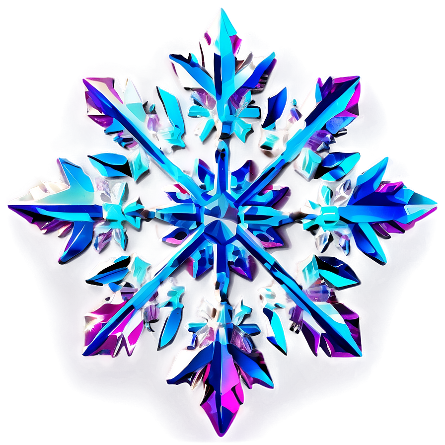 Crystal Snowflake Graphic Png 39 PNG