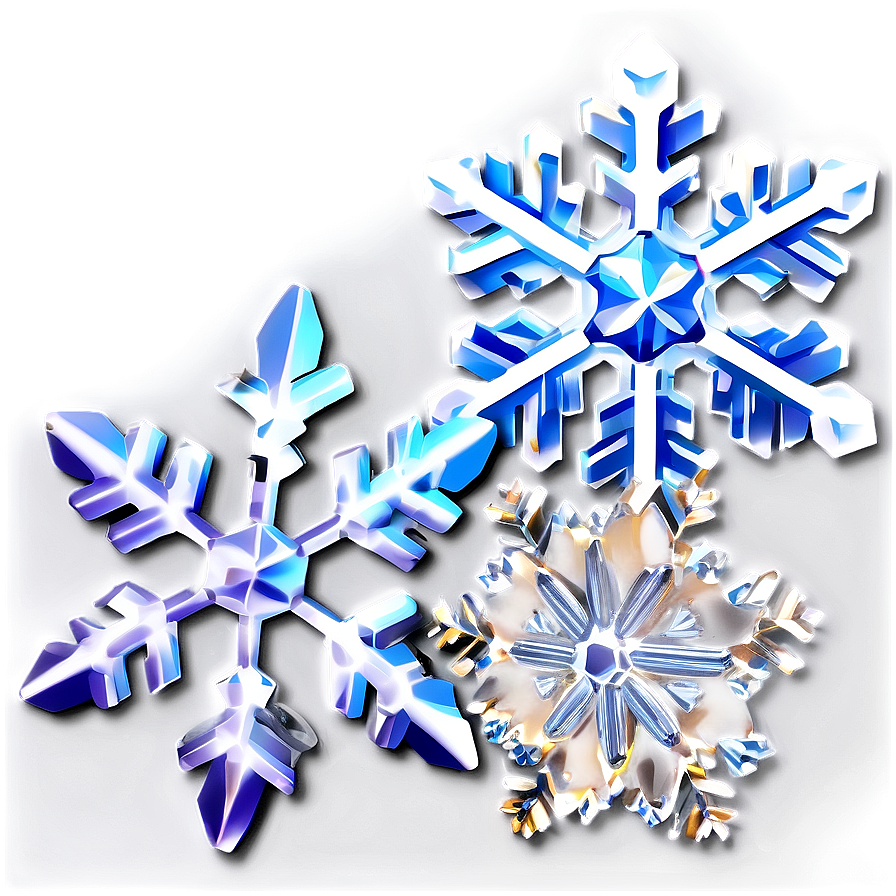 Crystal Snowflake Icon Png Uwh PNG