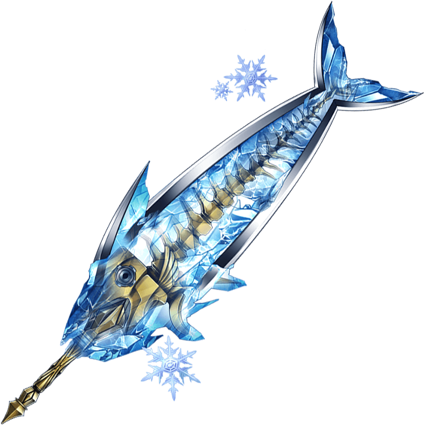 Crystal Swordfish Artwork PNG