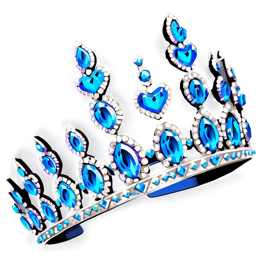 Crystal Tiara Drawing Png 36 PNG