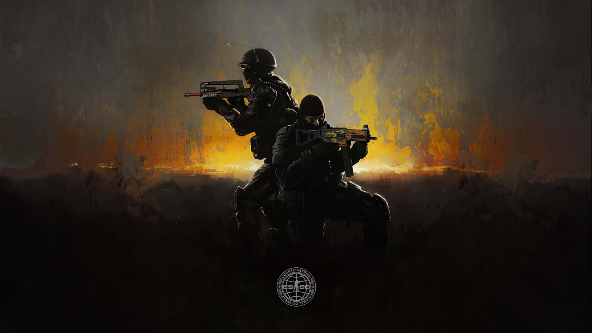 Get ready to play Counter-Strike: Global Offensive with our amazing graphic wallpaper