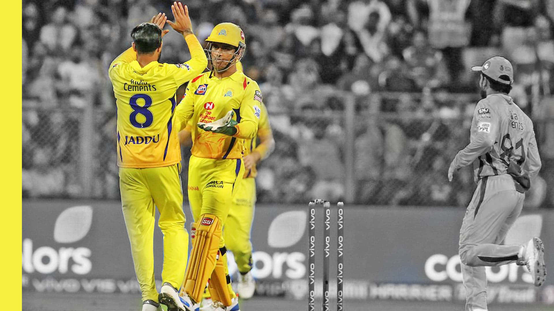 The Power of Yellow: CSK Team on Fire