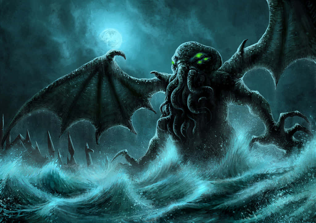 Cthulhu,den Uråldriga Varelsen, Väcks Till Liv