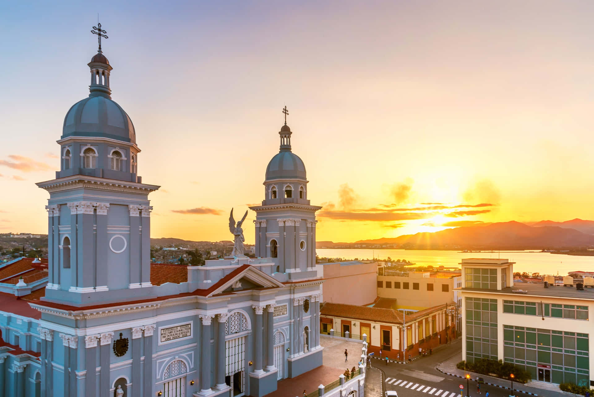 Icolori Vivaci Della Cuba Tropicale.