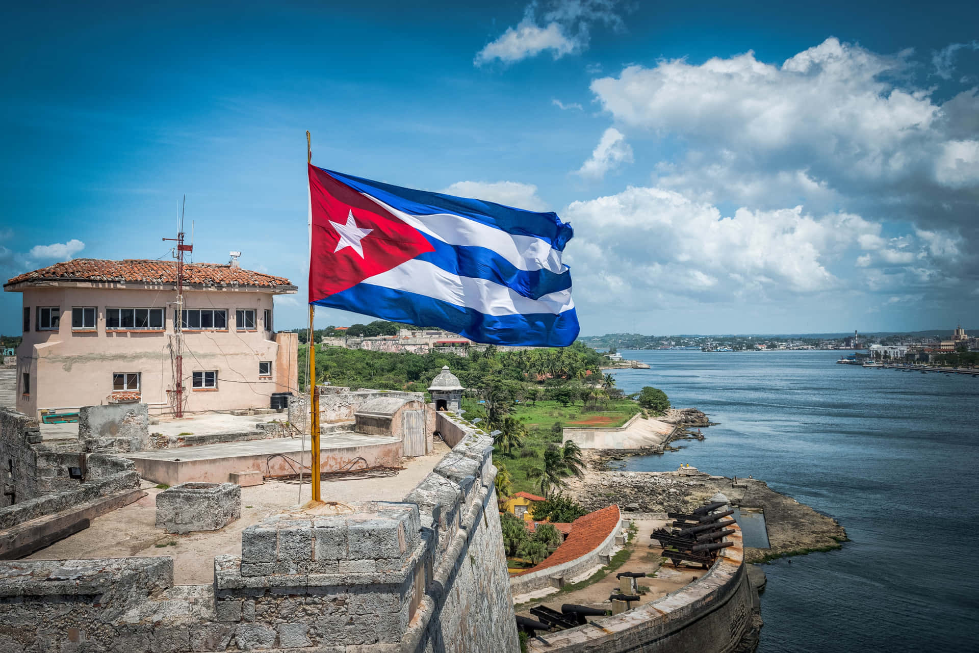 Imagenarquitectura Colorida De La Habana, Cuba.