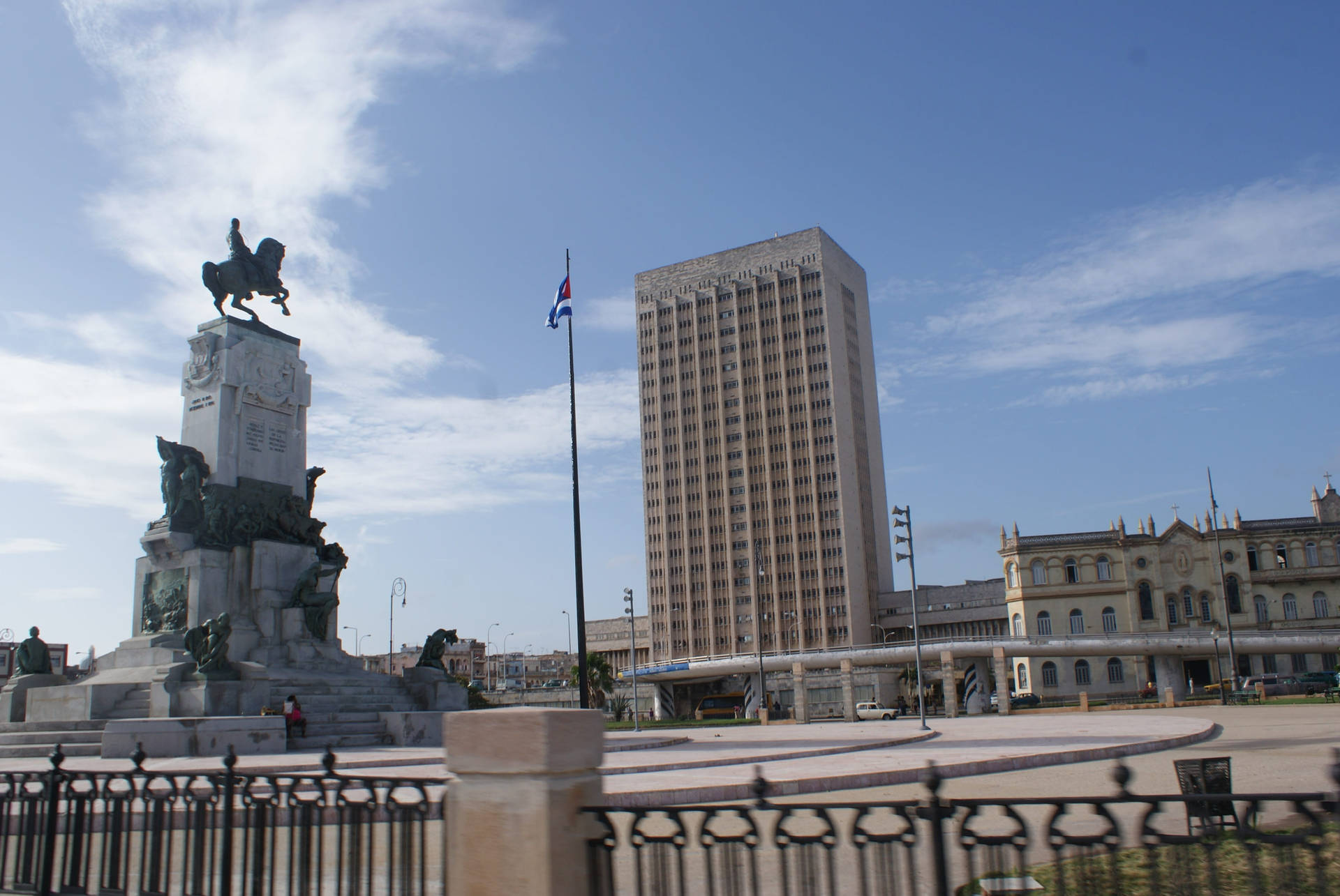 Cuban Flag Antonio Maceo Monument