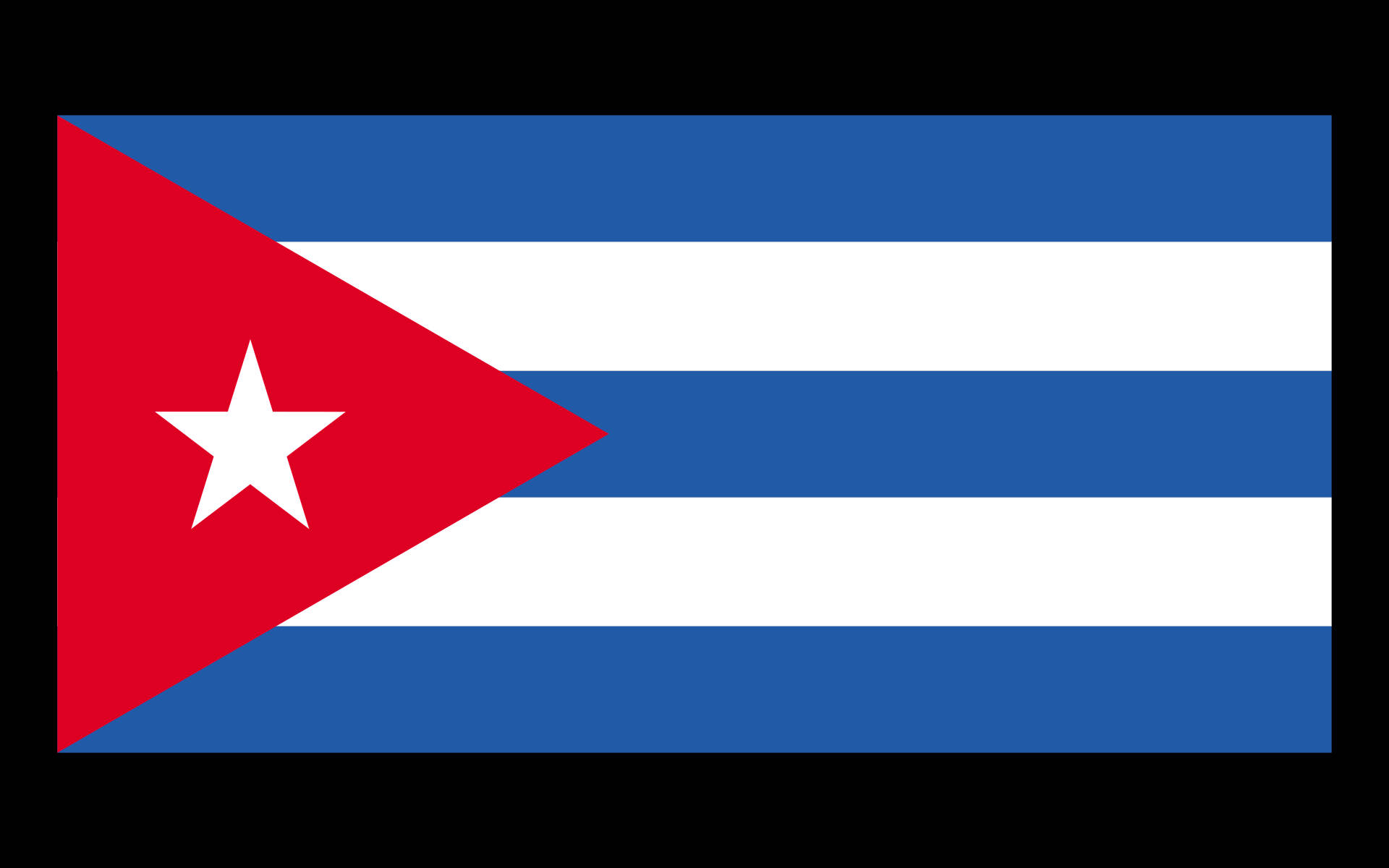 Cuban Flag Desktop Background