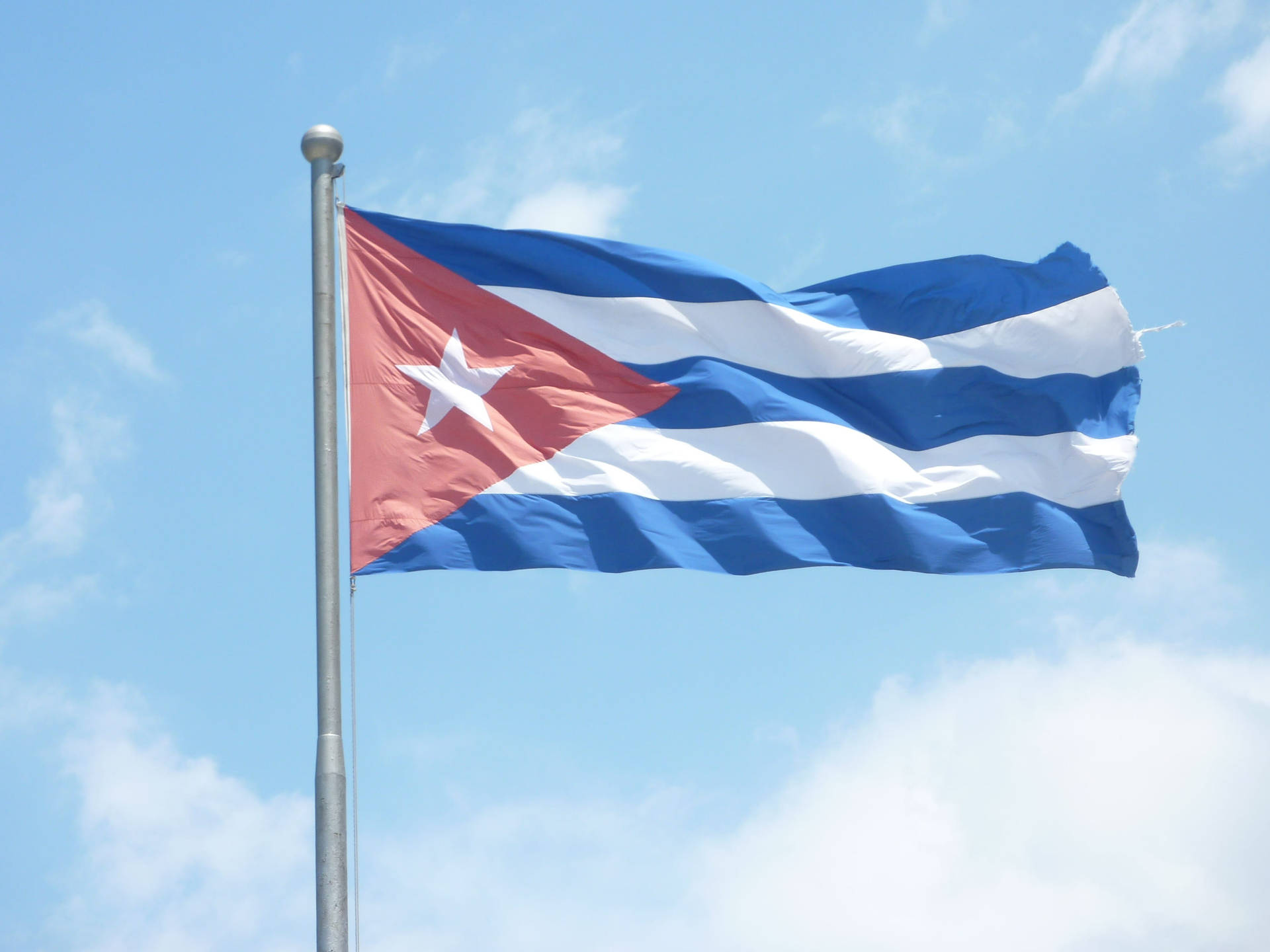 Cuban Flag Havana Revolution