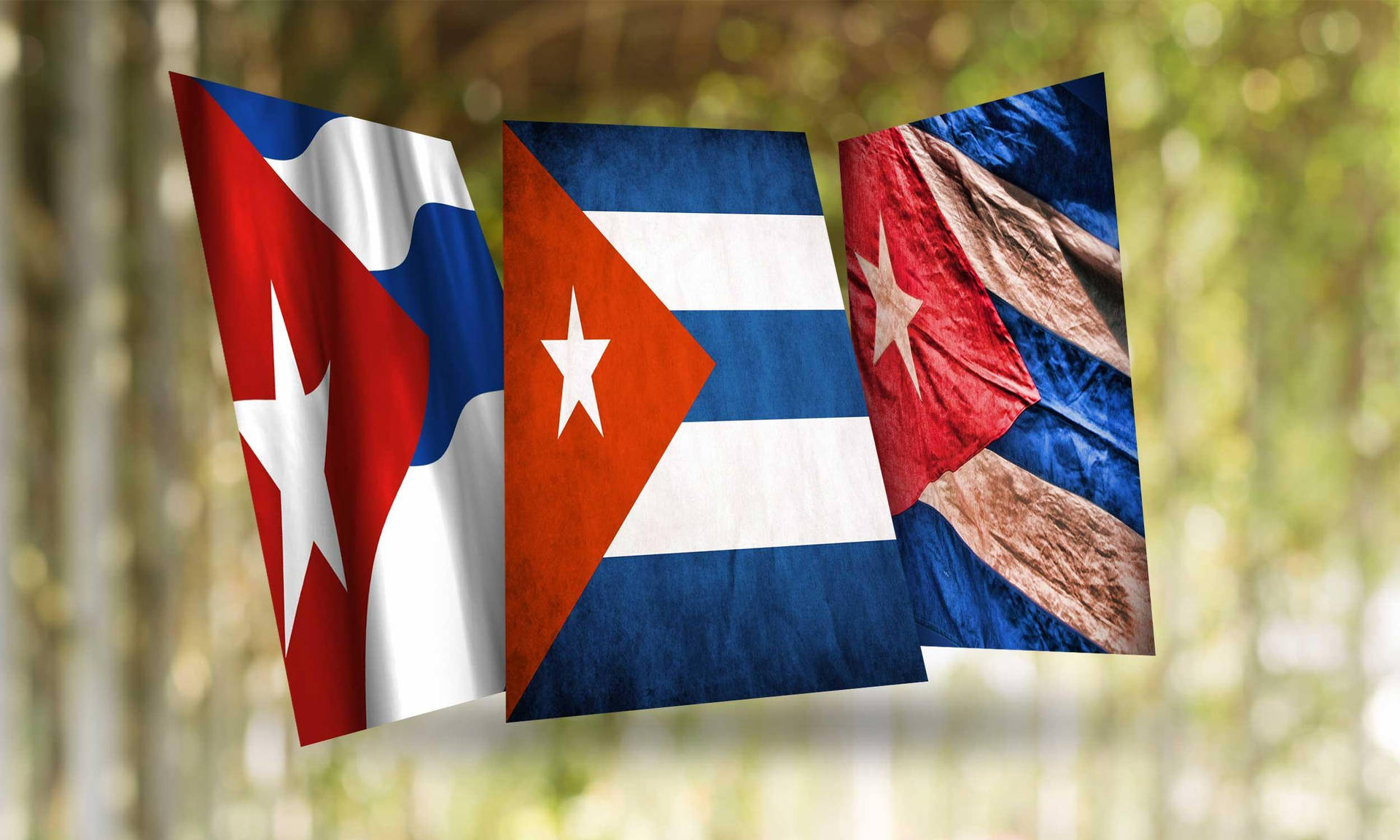 Cuban Flag Image Series