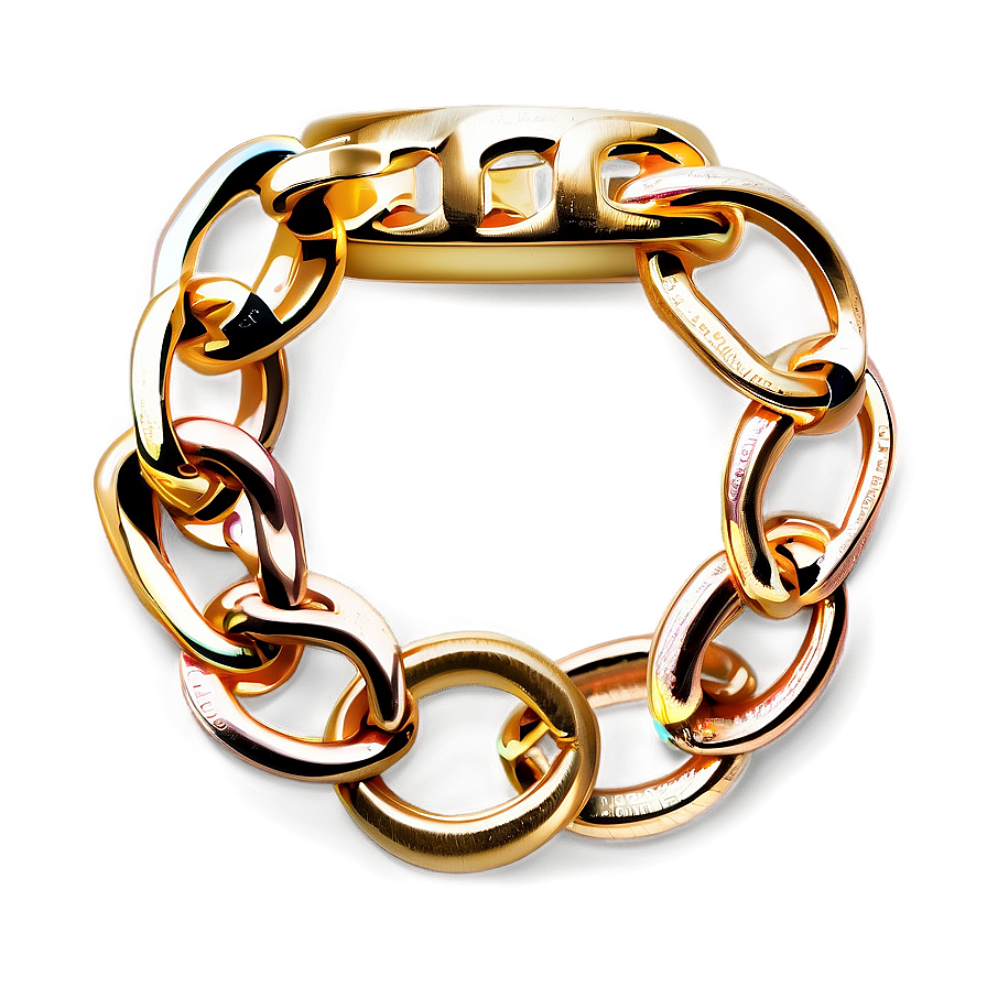 Cuban Link Chain Ring Png 06132024 PNG