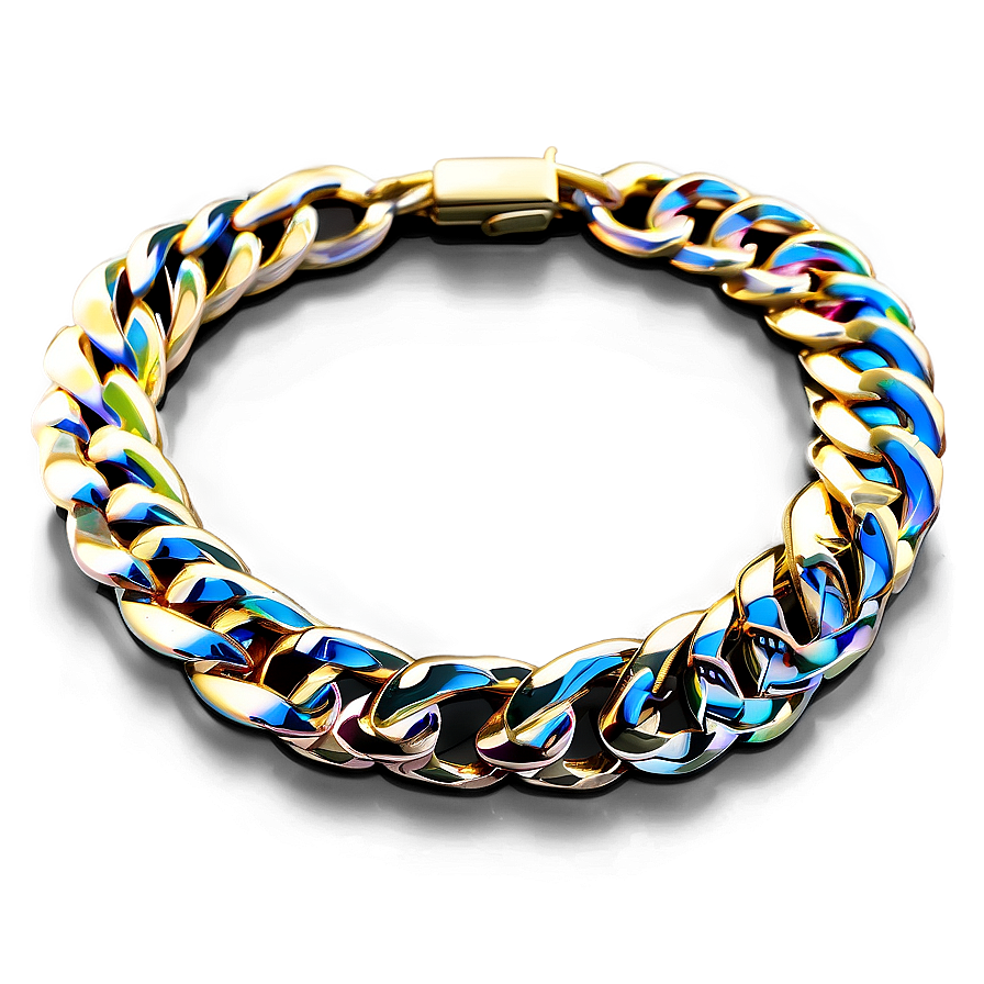 Cuban Link Chain Set Png 19 PNG