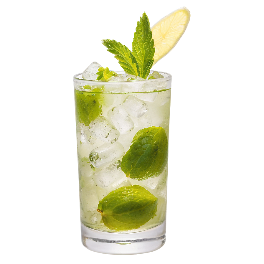 Cuban Mojito Serving Png Yrm PNG