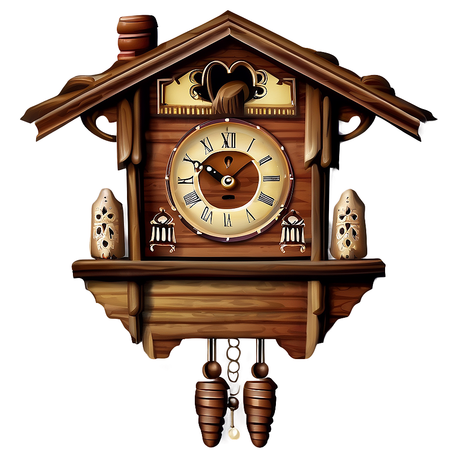 Cuckoo Clock Clipart Png Rry78 PNG