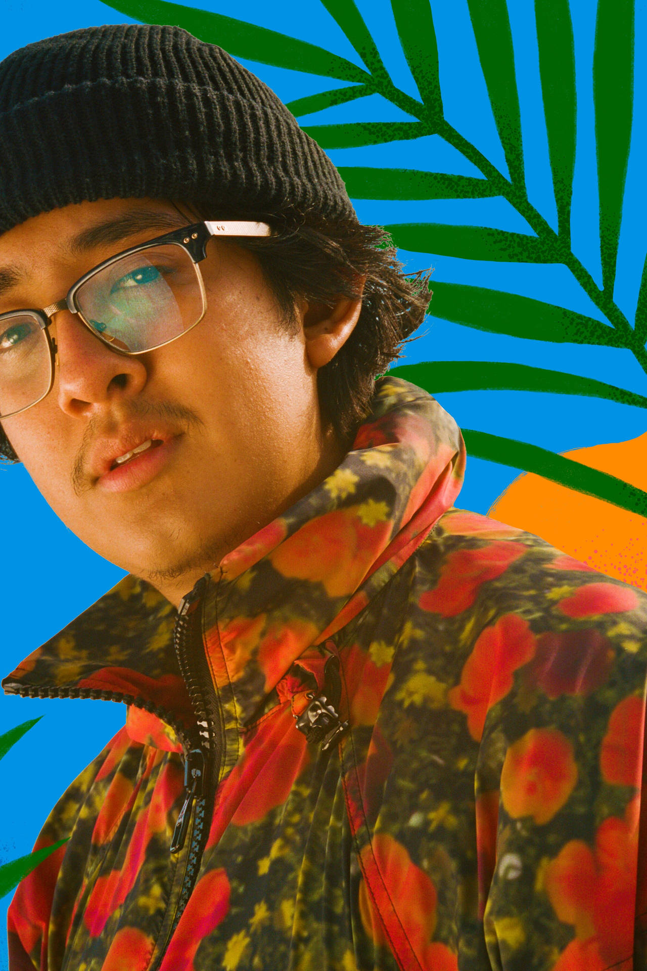 Musician Cuco Livens Up The Stage Wallpaper