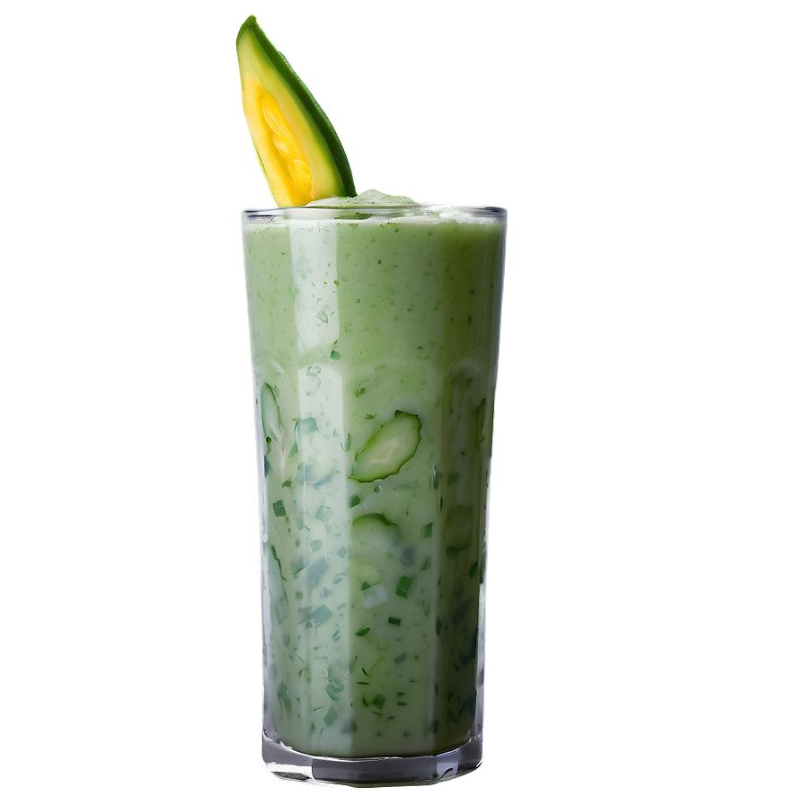 Cucumber Mint Smoothie Png Uqs PNG