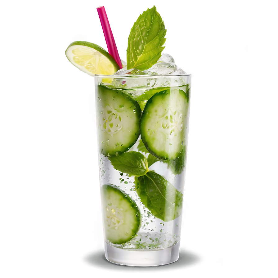 Cucumber Mojito Cool Png 06202024 PNG