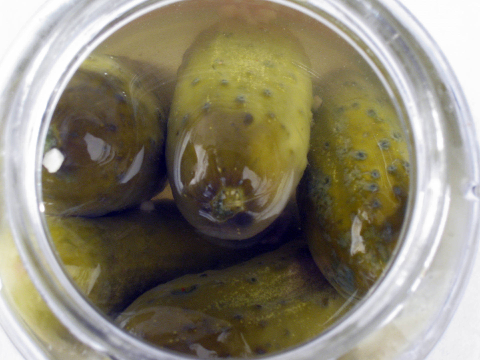 Cucumber Pickles In A Jar