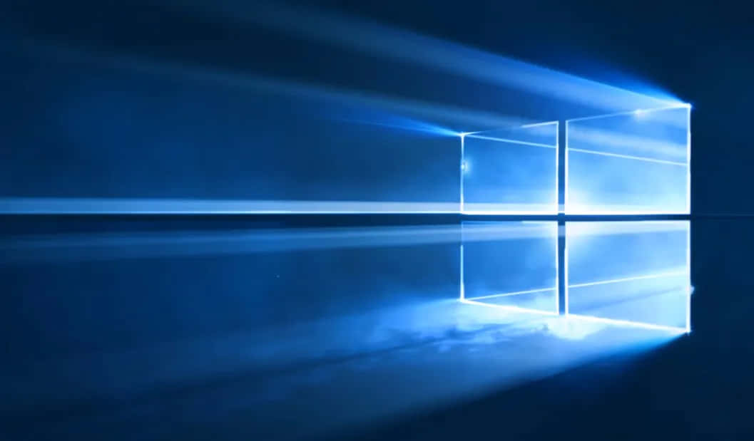 Cumulative Light Emitted From Windows Logo Wallpaper
